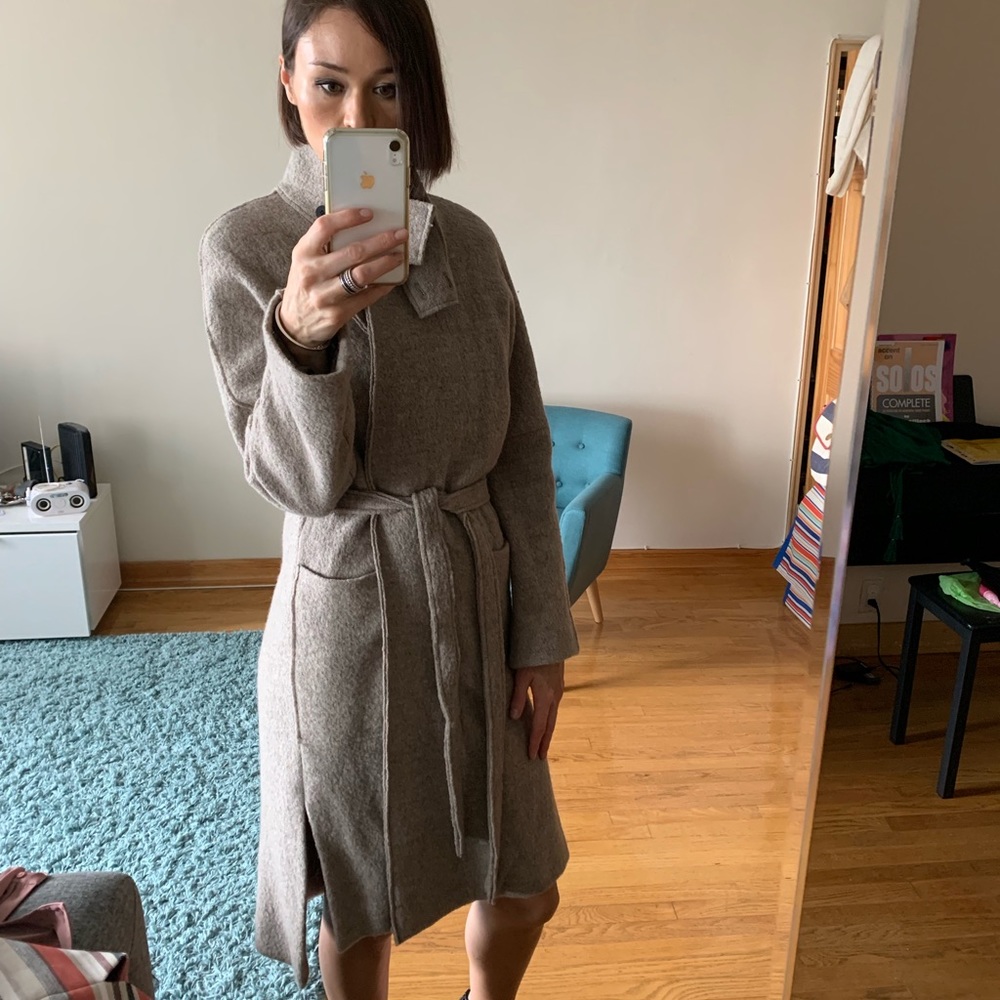 100% wool coat